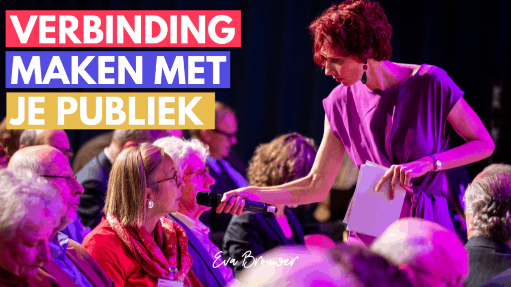 Verbinding maken met je publiek