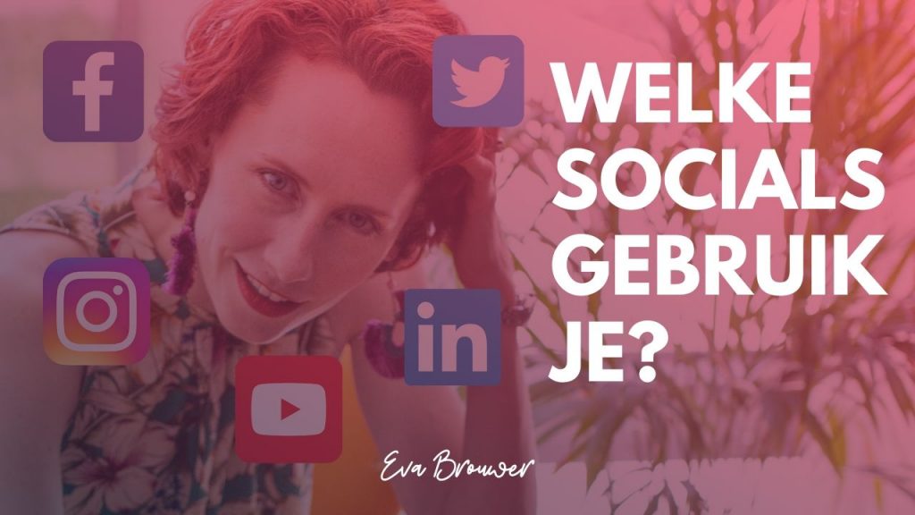 Welke socials gebruik je
