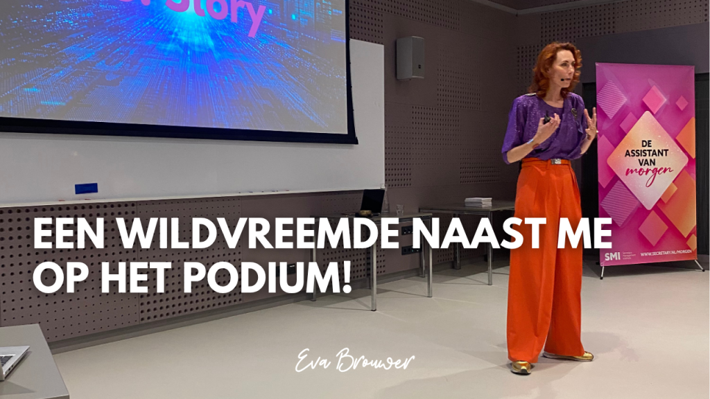 Pak je Podium TV 302 Ineens een wildvreemde naast me op het podium!