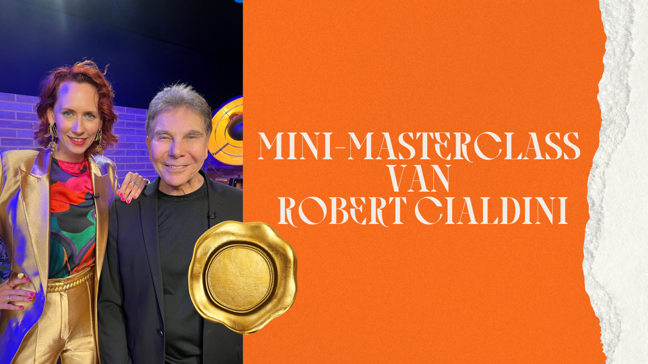 Magnum Opus TV 15 Mini-Masterclass van marketing goeroe Cialdini onder 1 minuut